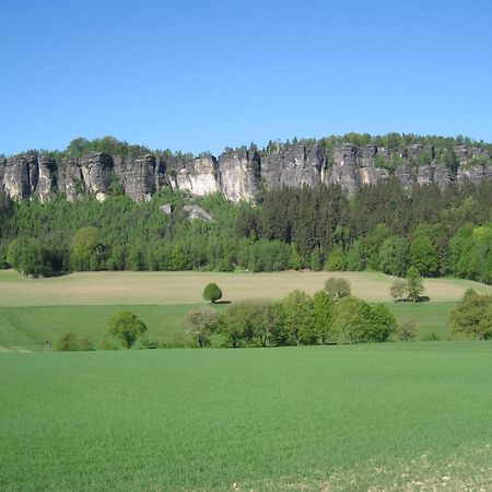 Landhaus Sorgenfrei Hohnstein Exterior foto